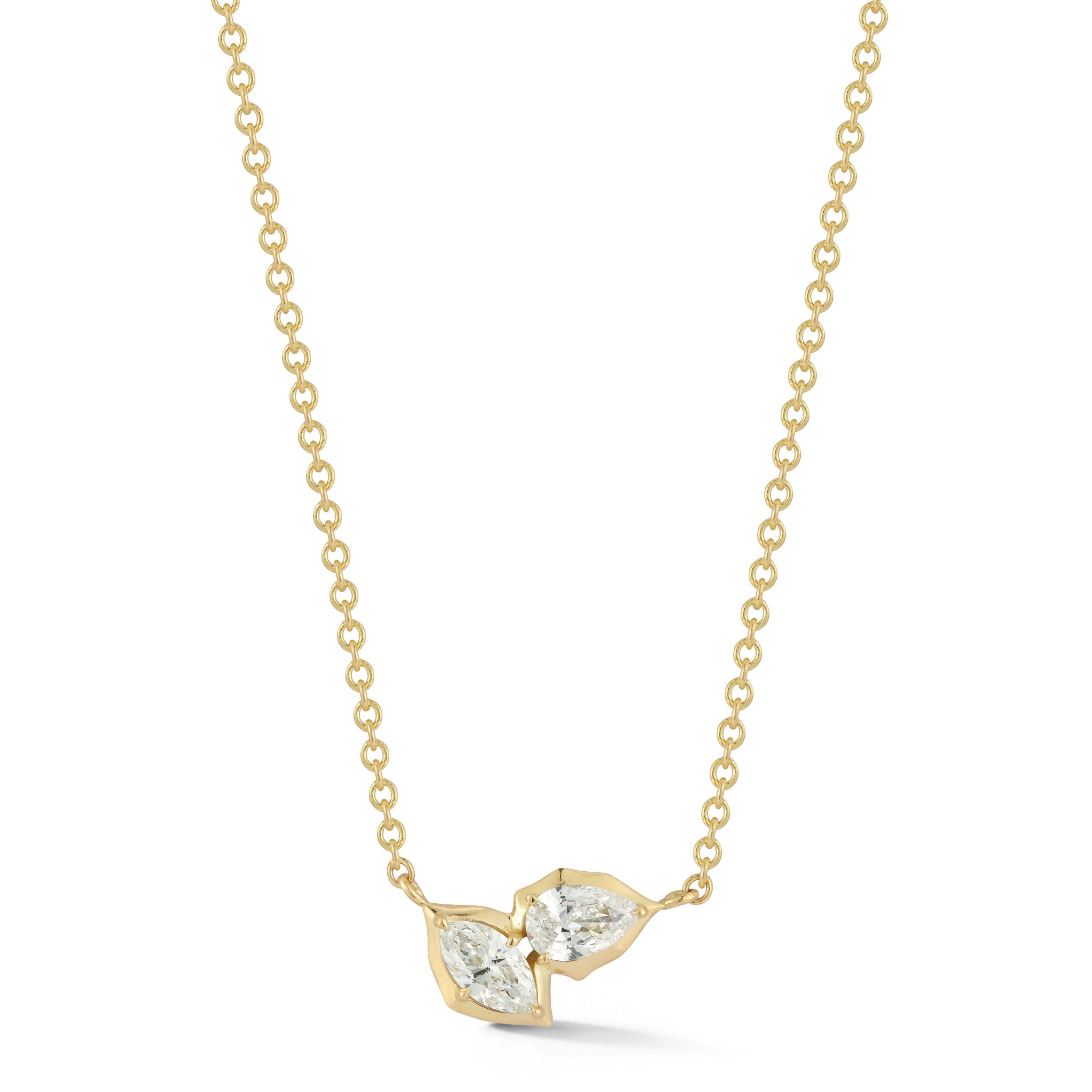 Poppy Two-Stone Necklace