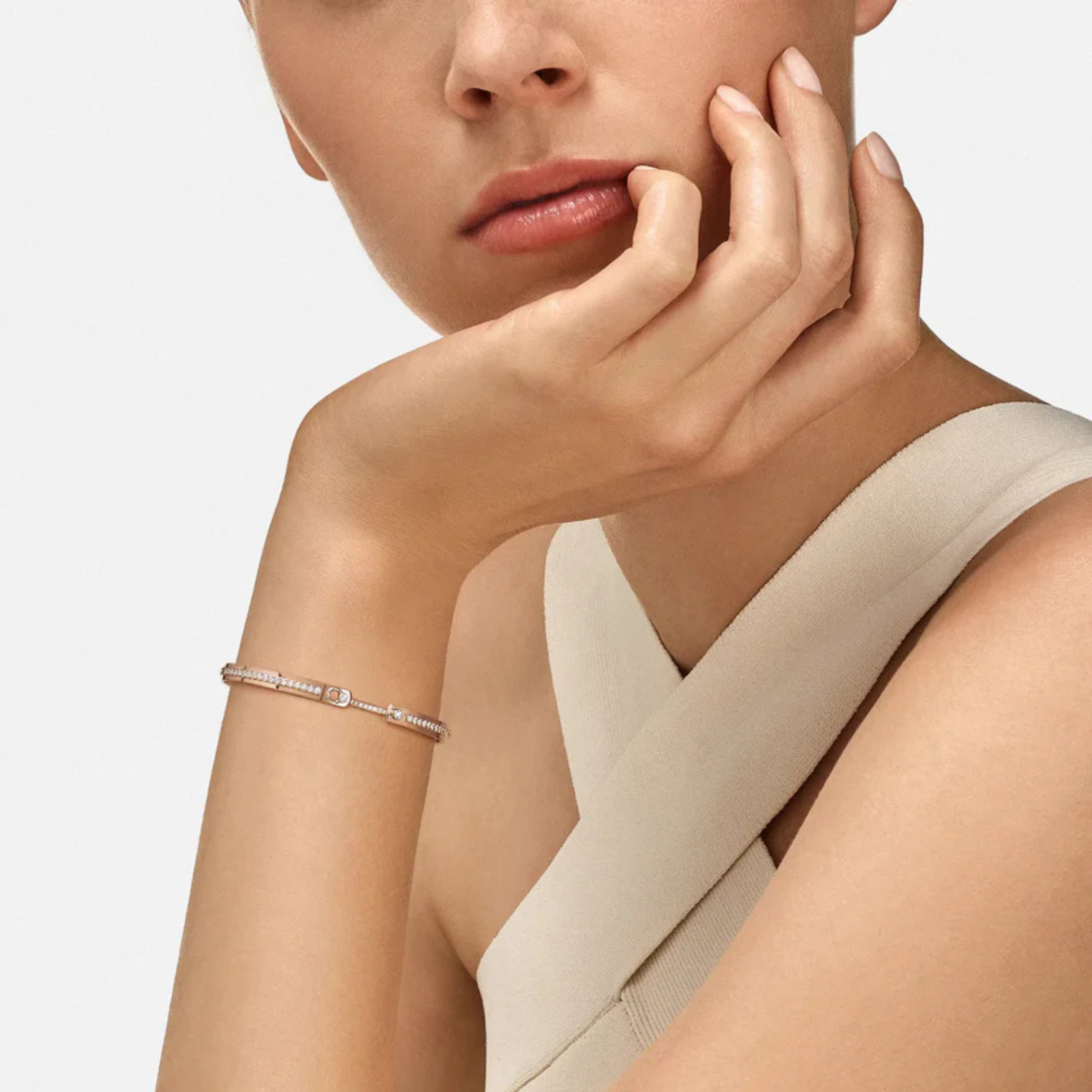 Tuxedo Diamond Mood Bangle