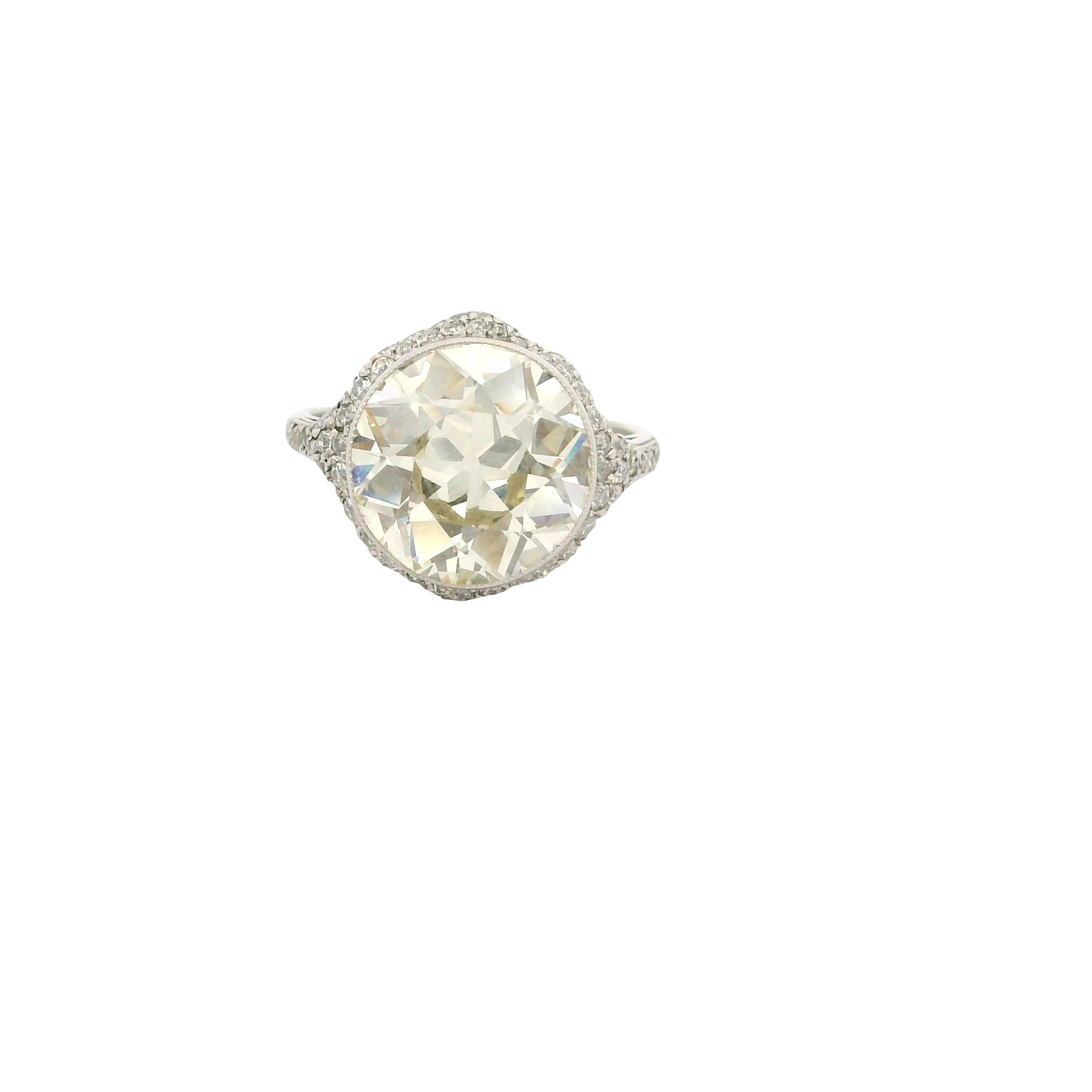 Old European Cut Diamond Ring