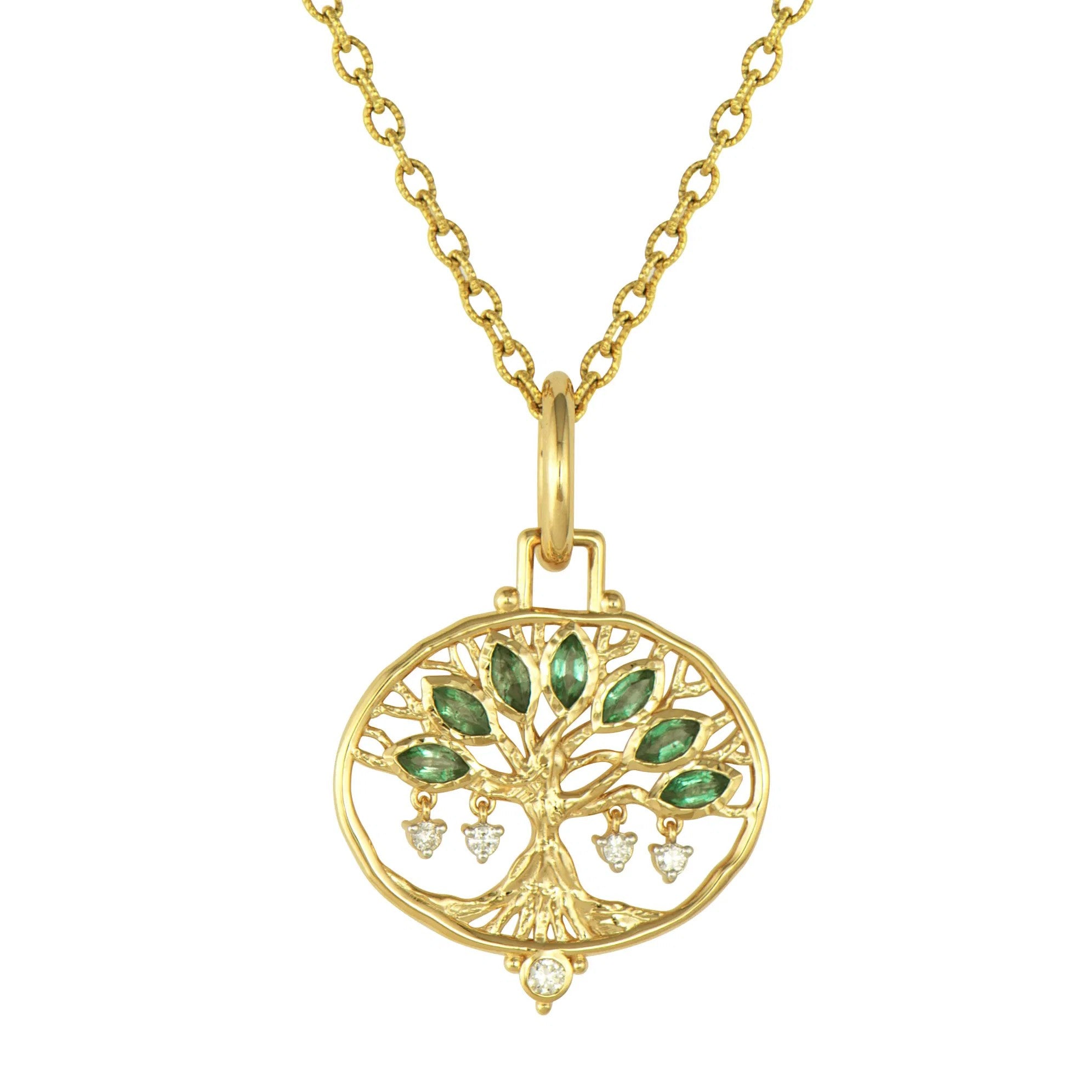 Large Open Tree Of Life Pendant