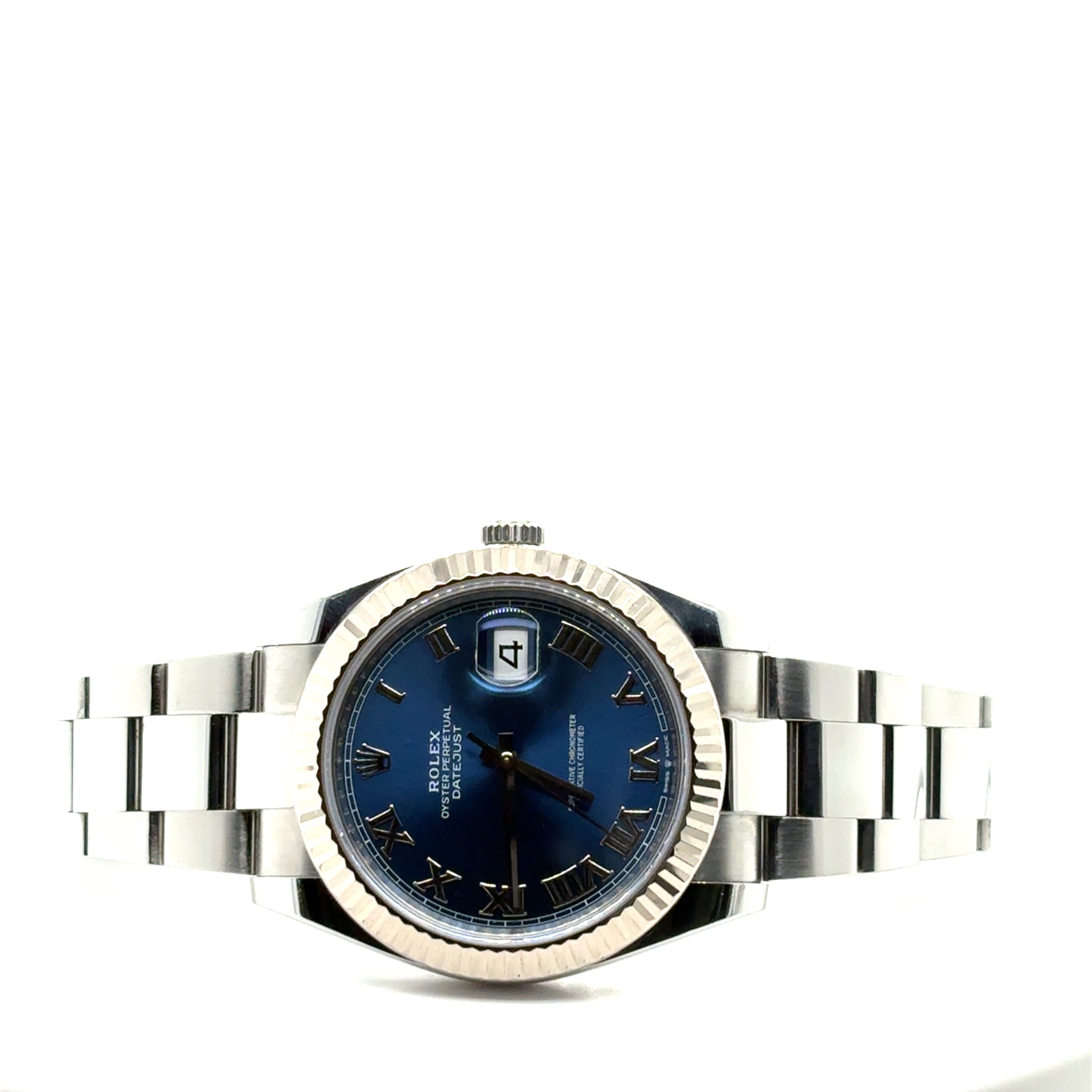Datejust 41mm Blue Dial Rolex Watch (126334)