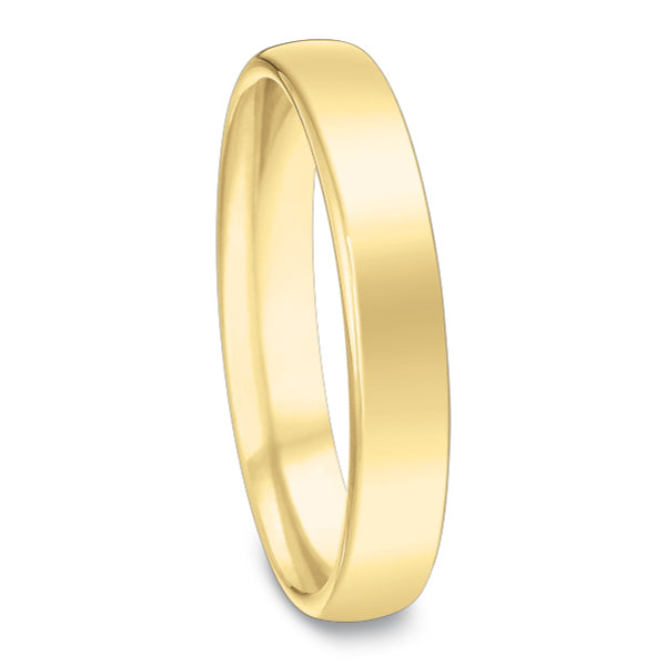 4mm Lightweight Polished Wedding Band