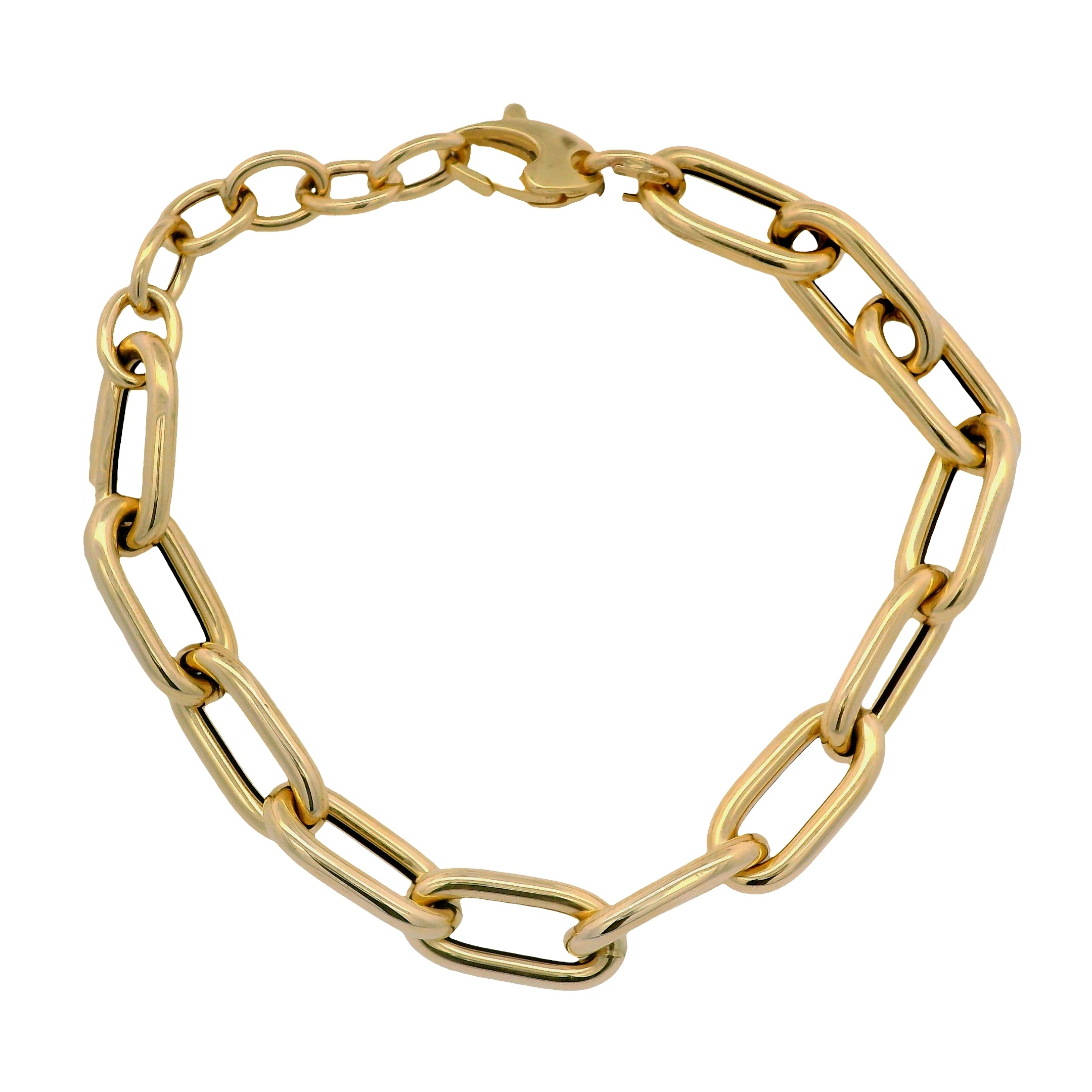 Large Oval Link Bracelet