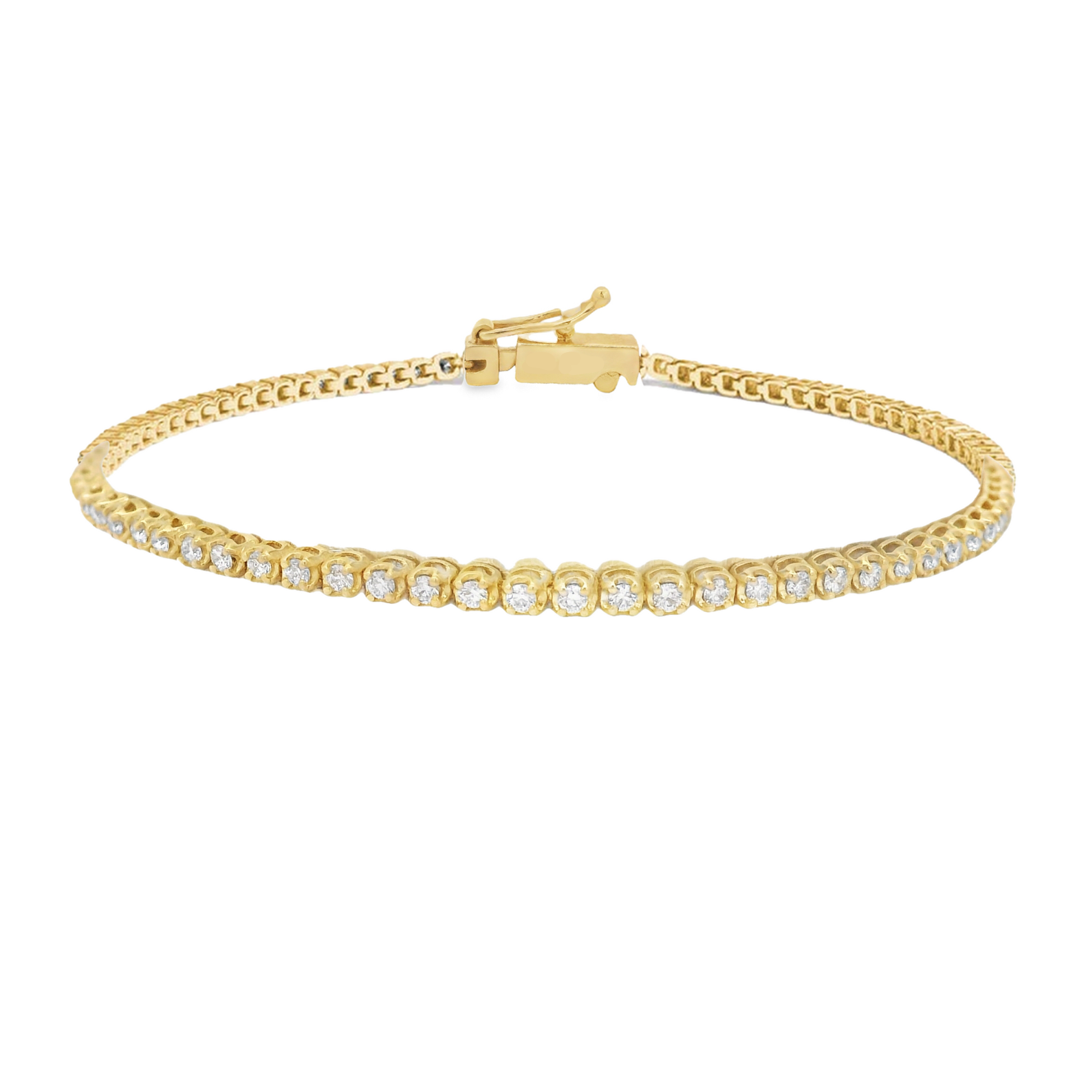 0.97ctw Round Diamond Tennis Bracelet