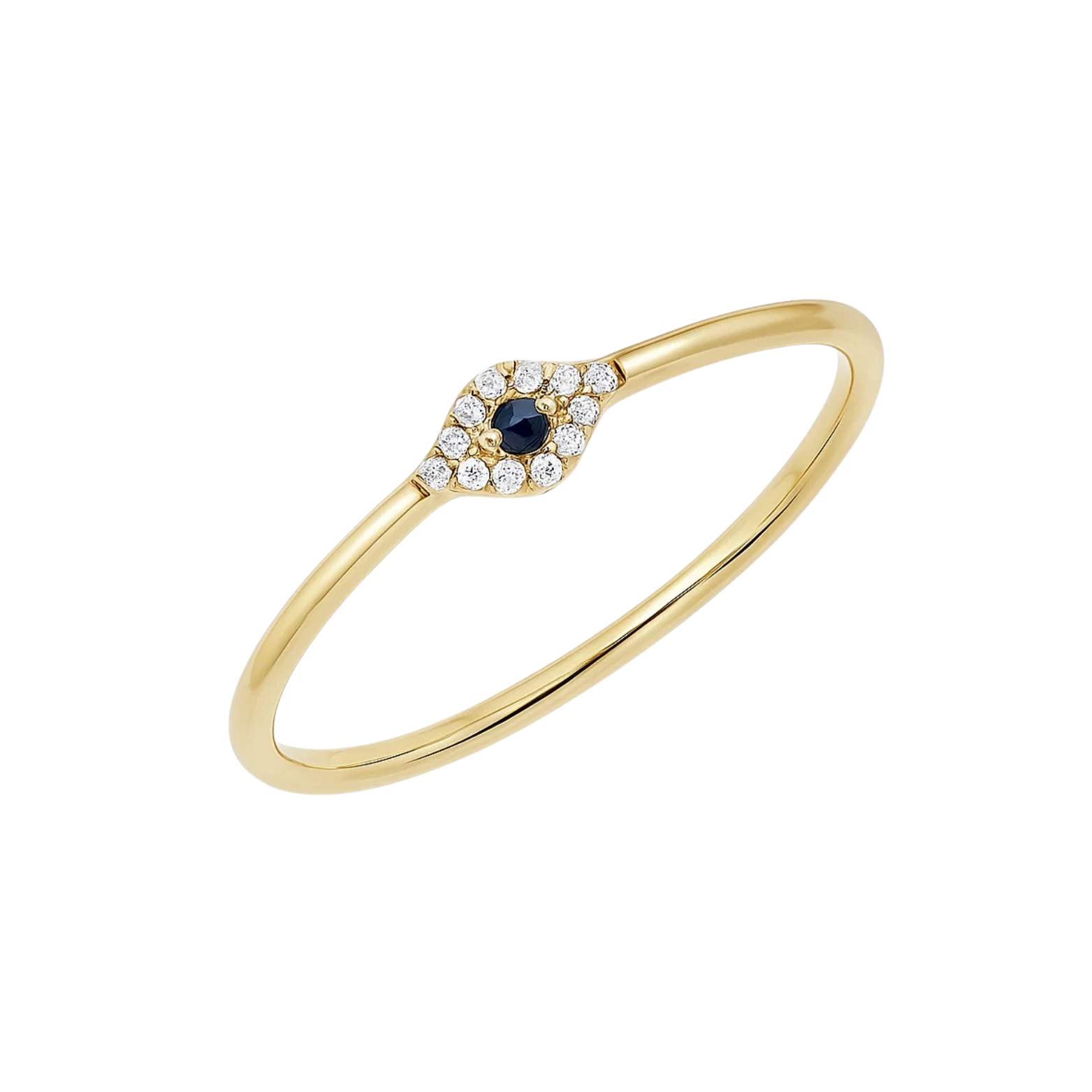 Mini Evil Eye Stack Ring