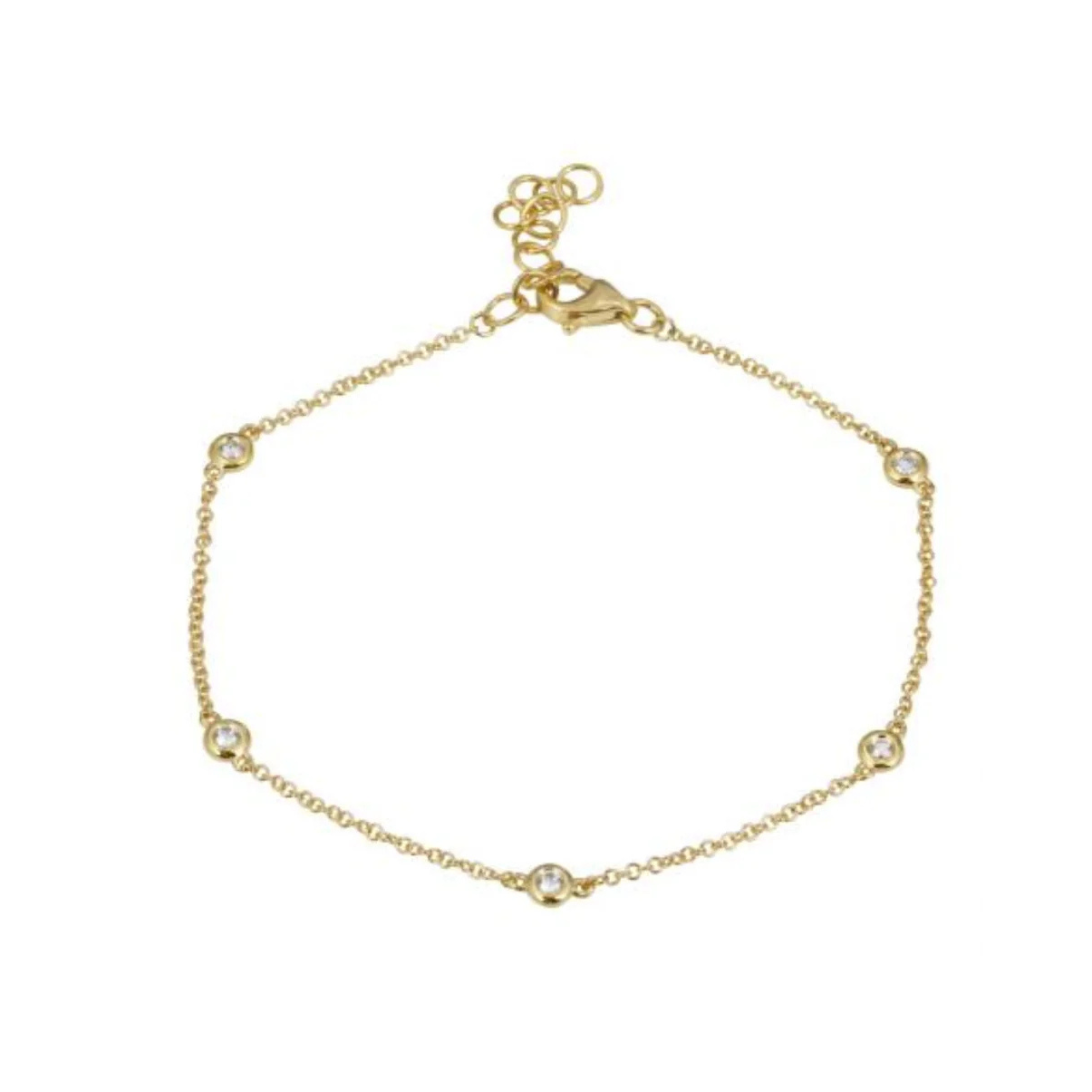 Diamond by the Yard Bracelet