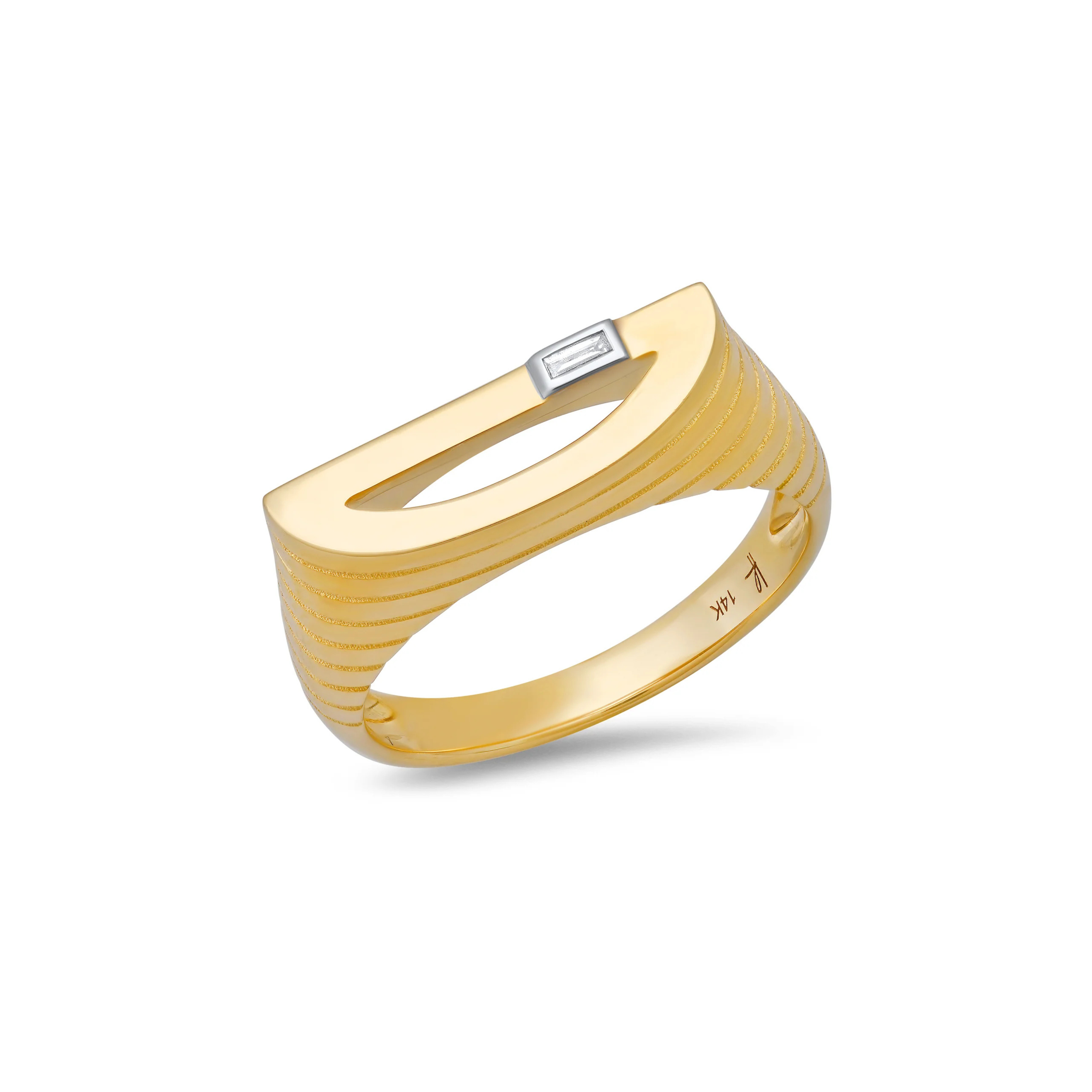 Ribbed Initial Ring