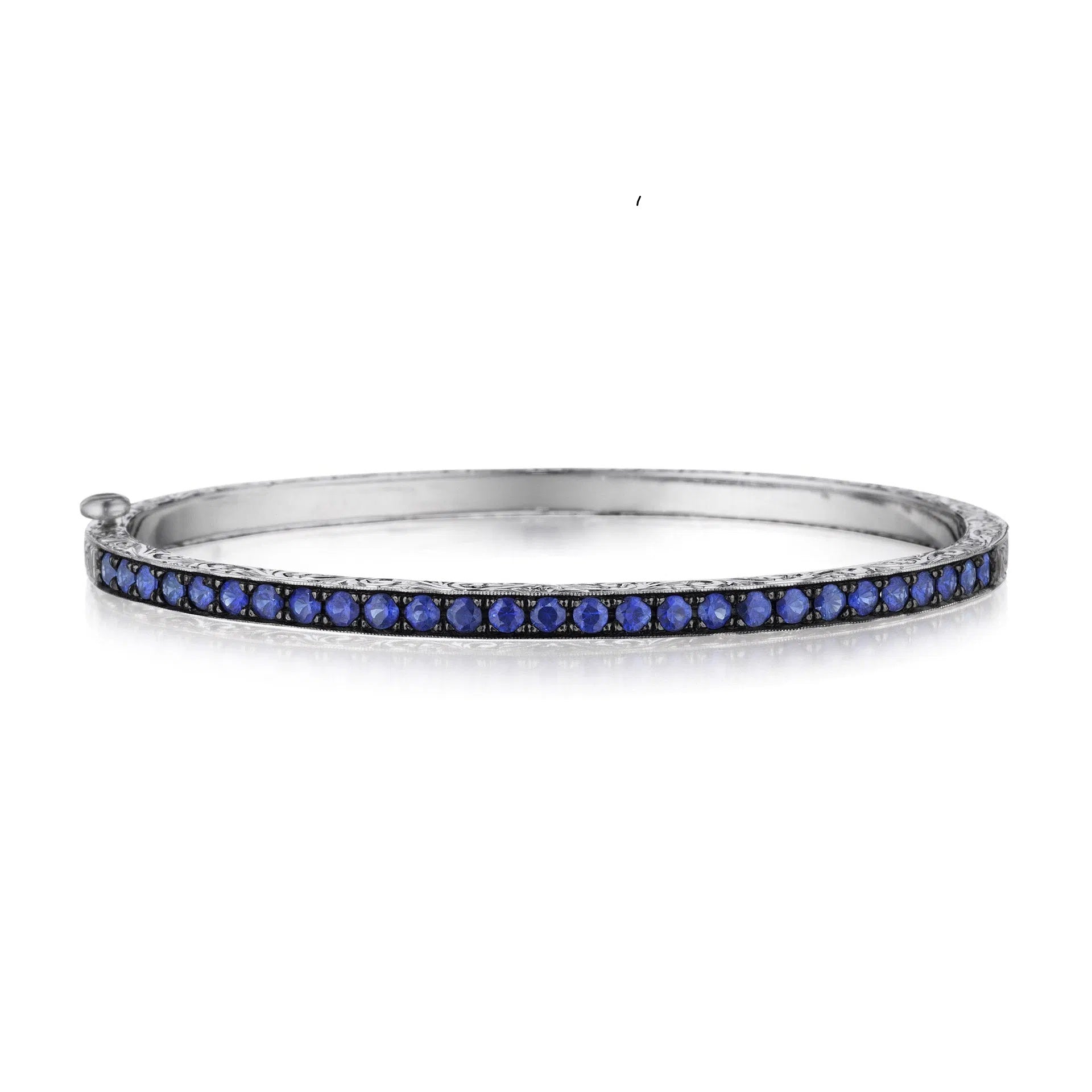 Blue Sapphire Bangle