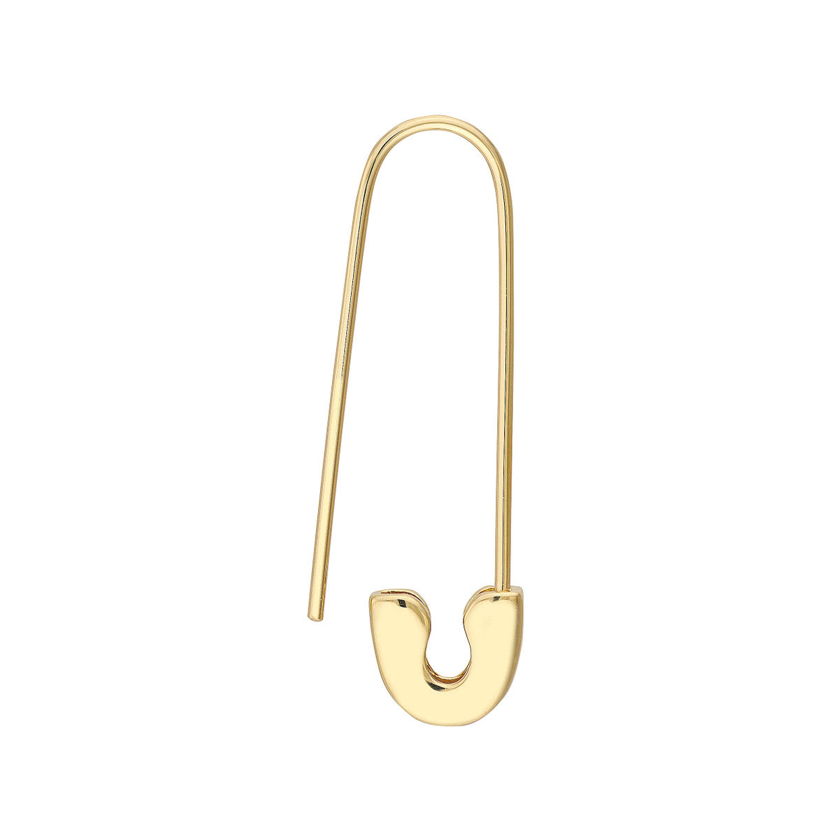 Safety Pin Wire Threader Earrings