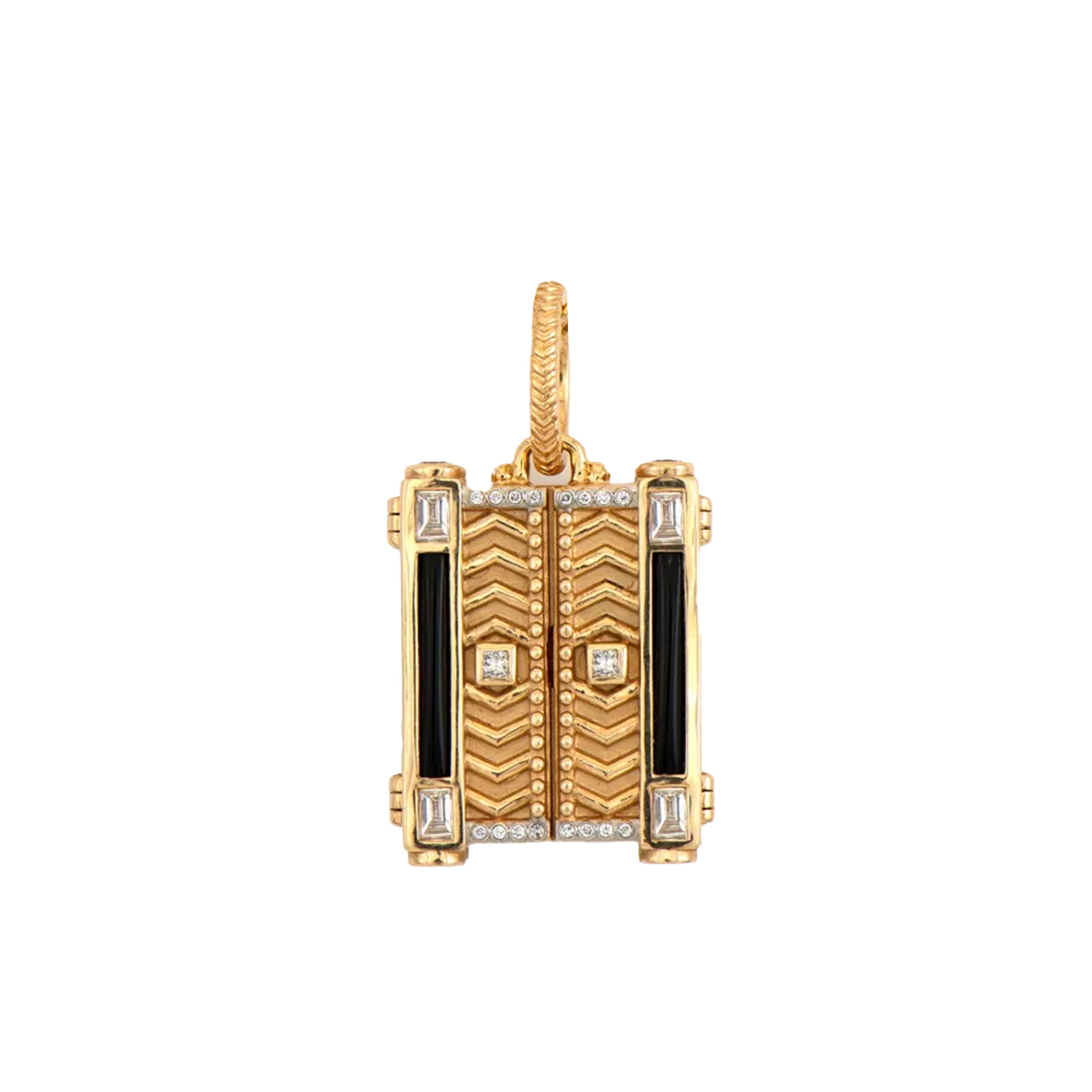 Ancient Balinese Emerald Door Pendant