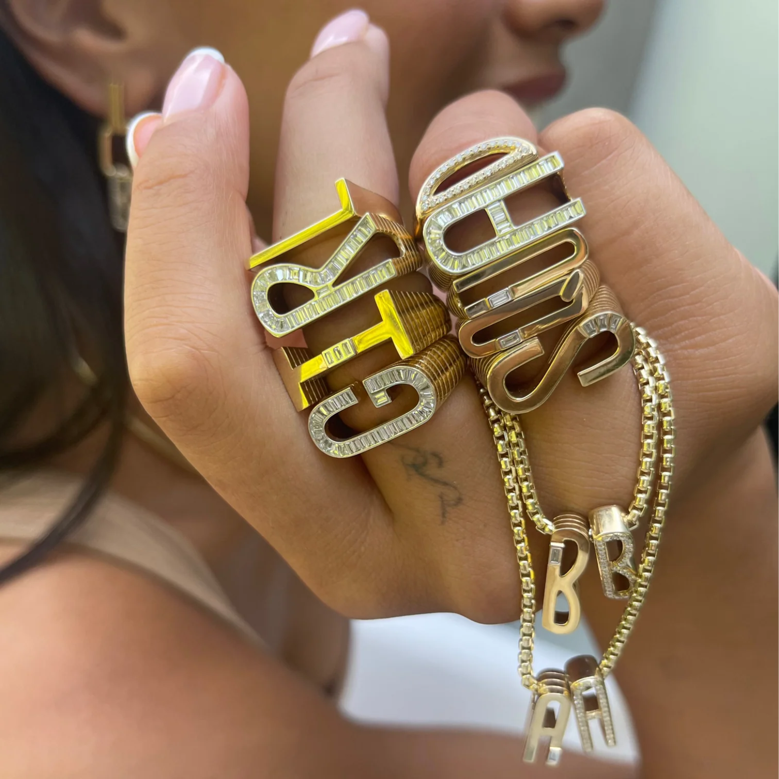 Classic “A” Initial Ring