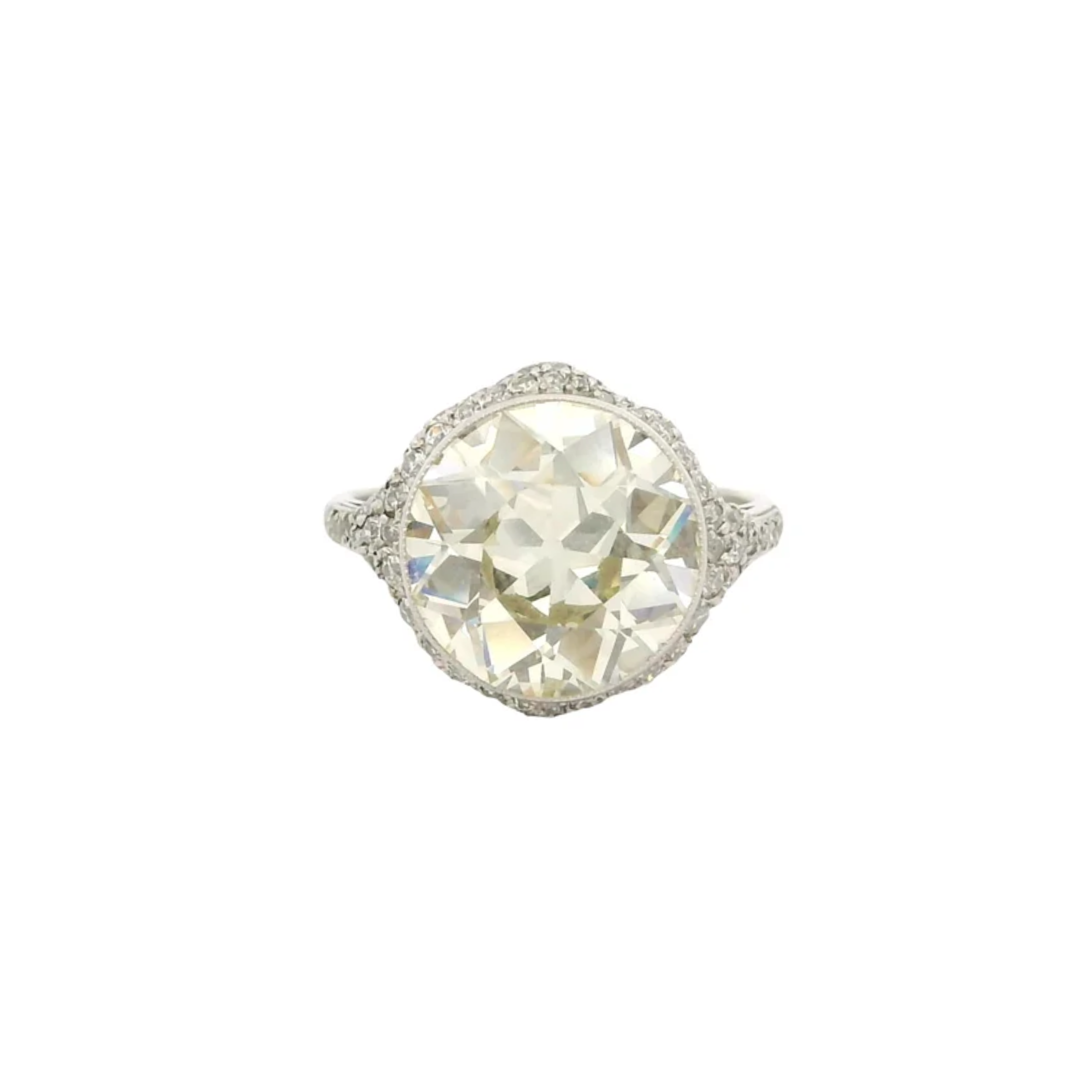 Old European Cut Diamond Ring