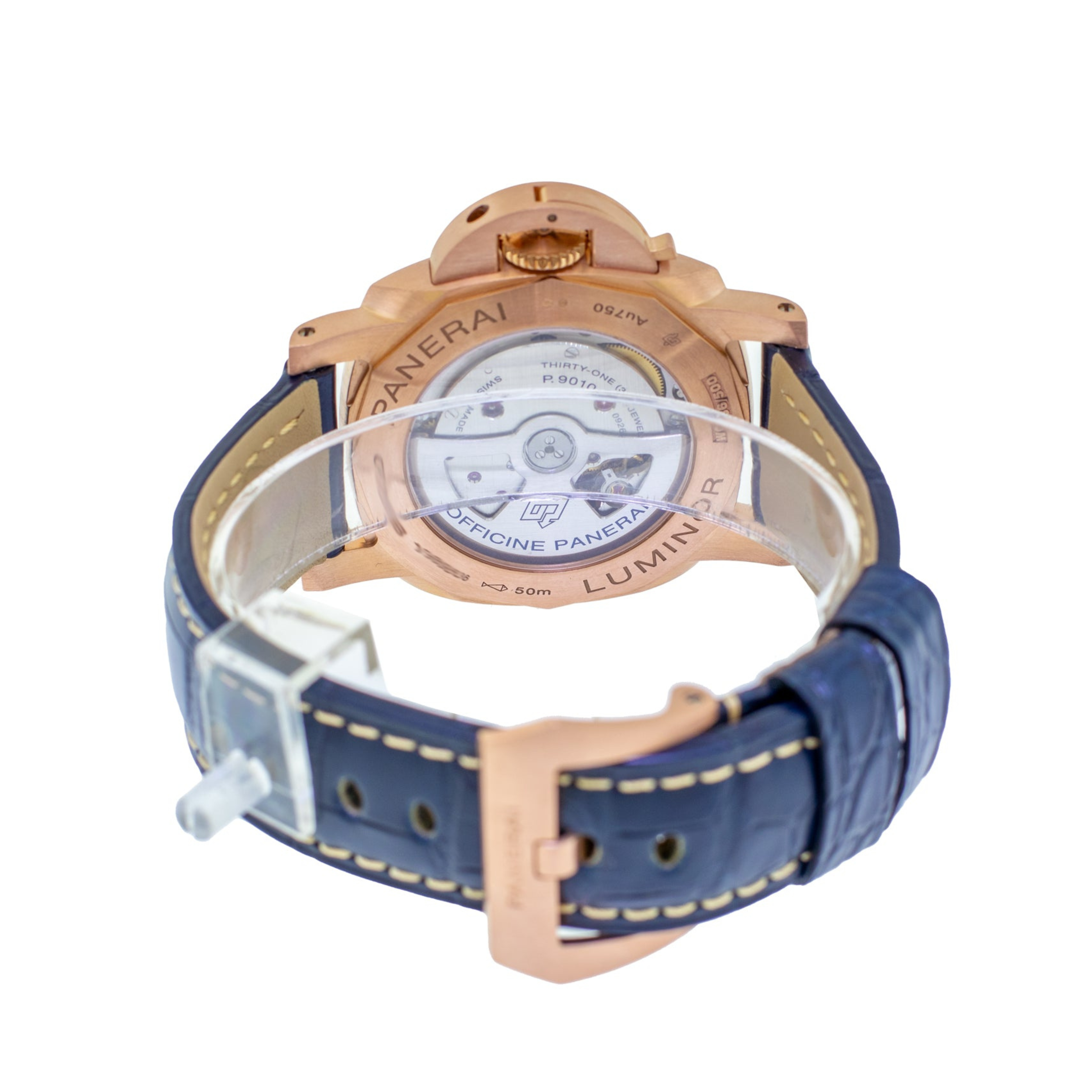 Panerai Luminor Marina 44MM 18K Rose Gold Watch (PAM01112)