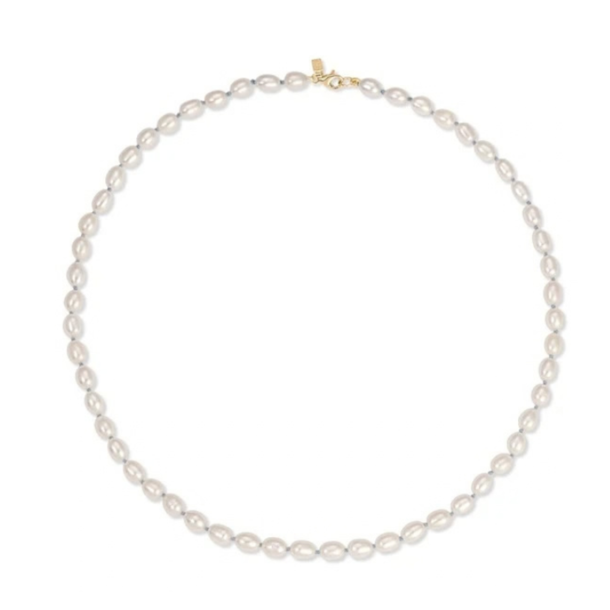 Freshwater Seed Pearl Knot Necklace