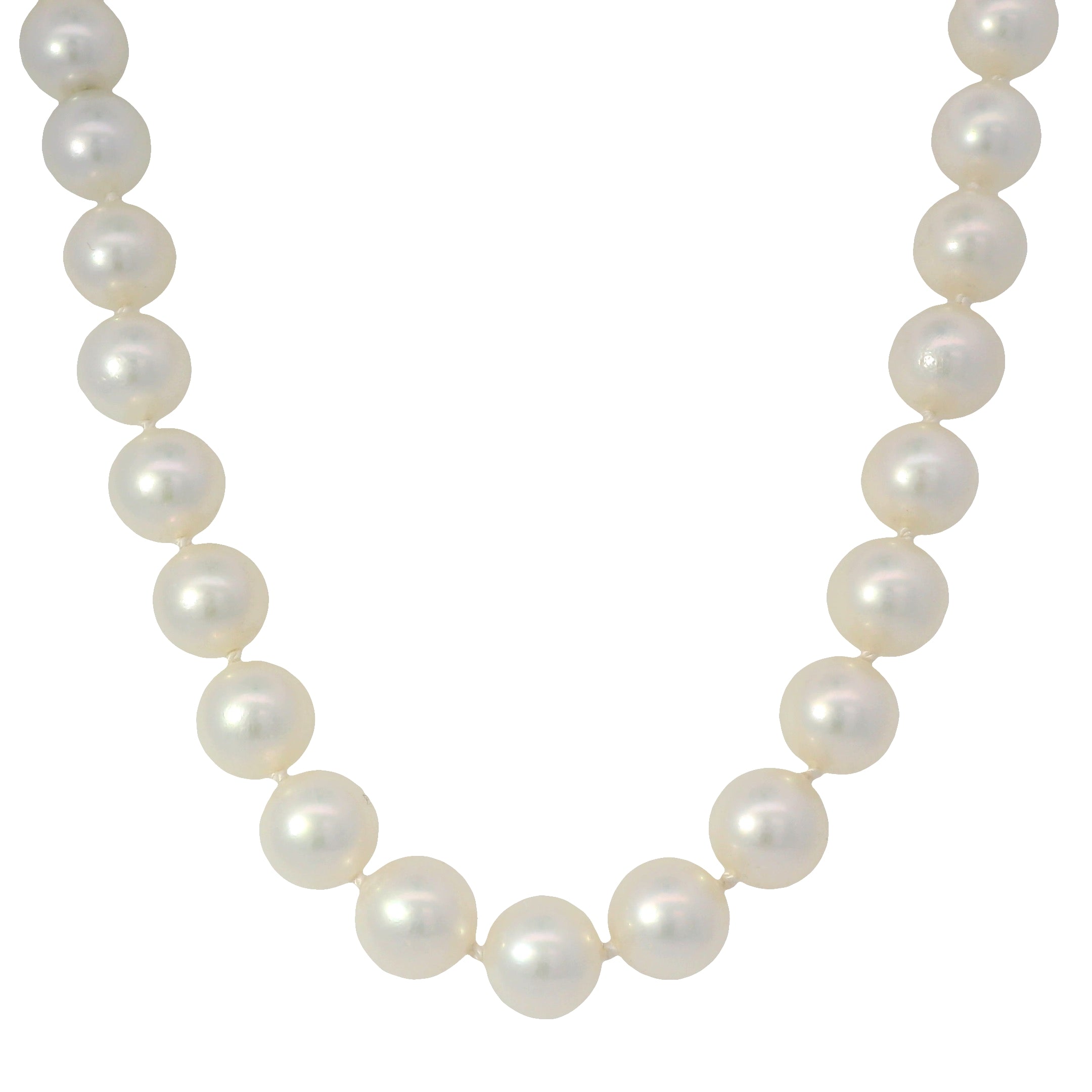 Akoya Pearl Necklace with Mystery Clasp