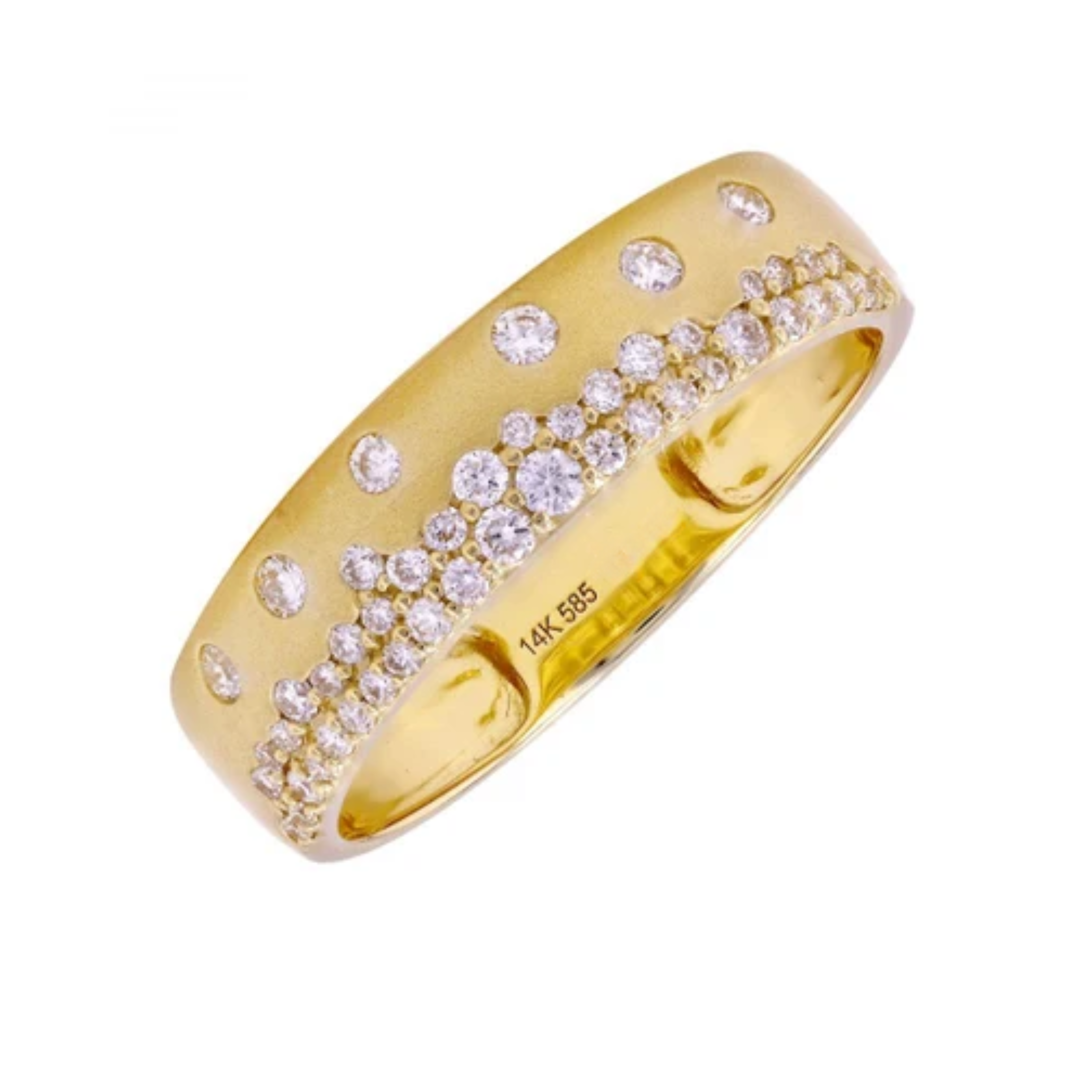 Diamond Cobblestone Sand Finished Band