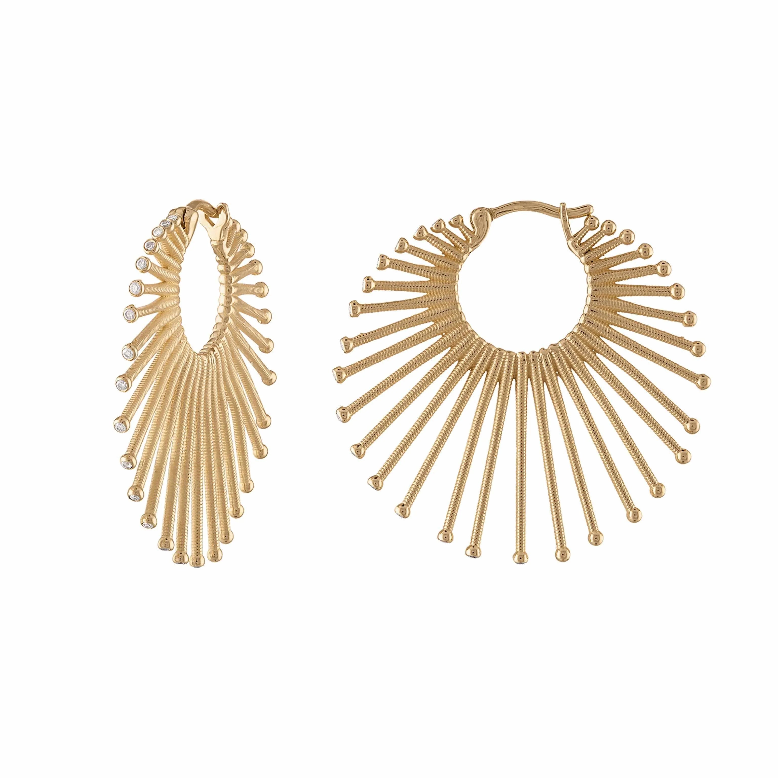 Small Roar Lion Hoops