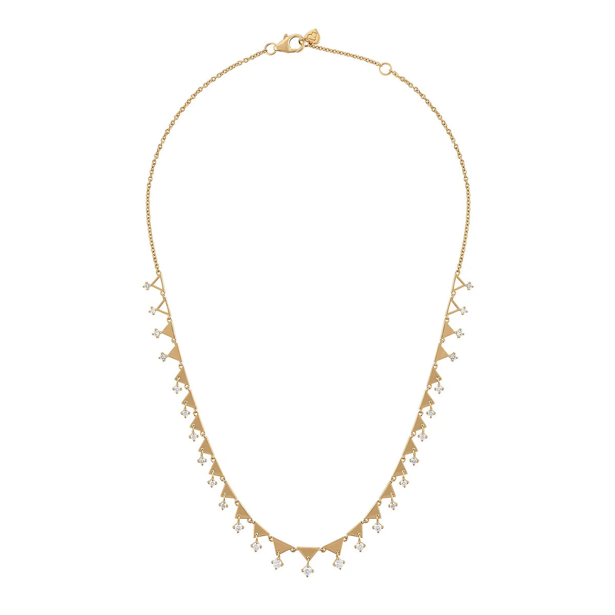 Shine Diamond Collar Necklace