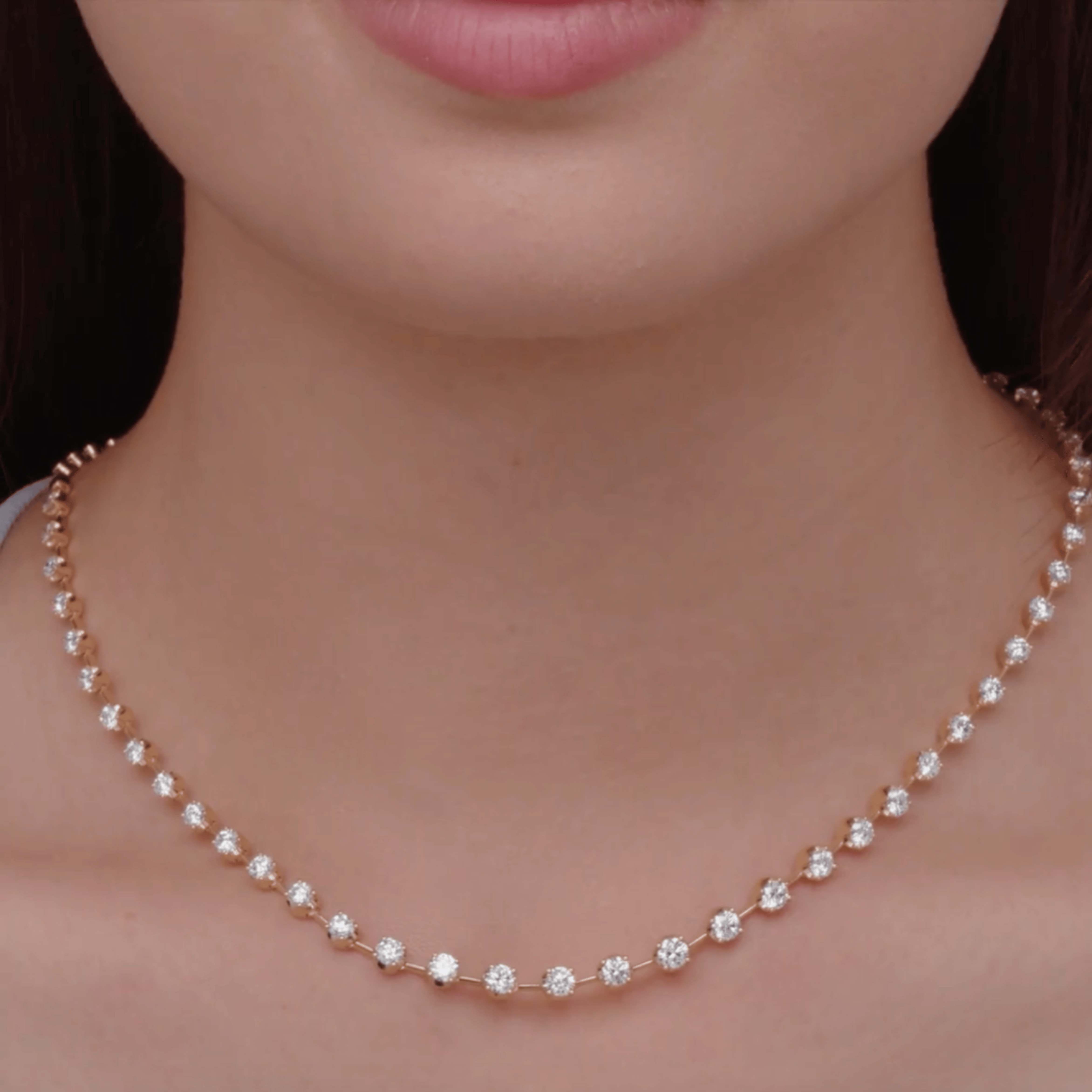 Starry Night Diamond Necklace