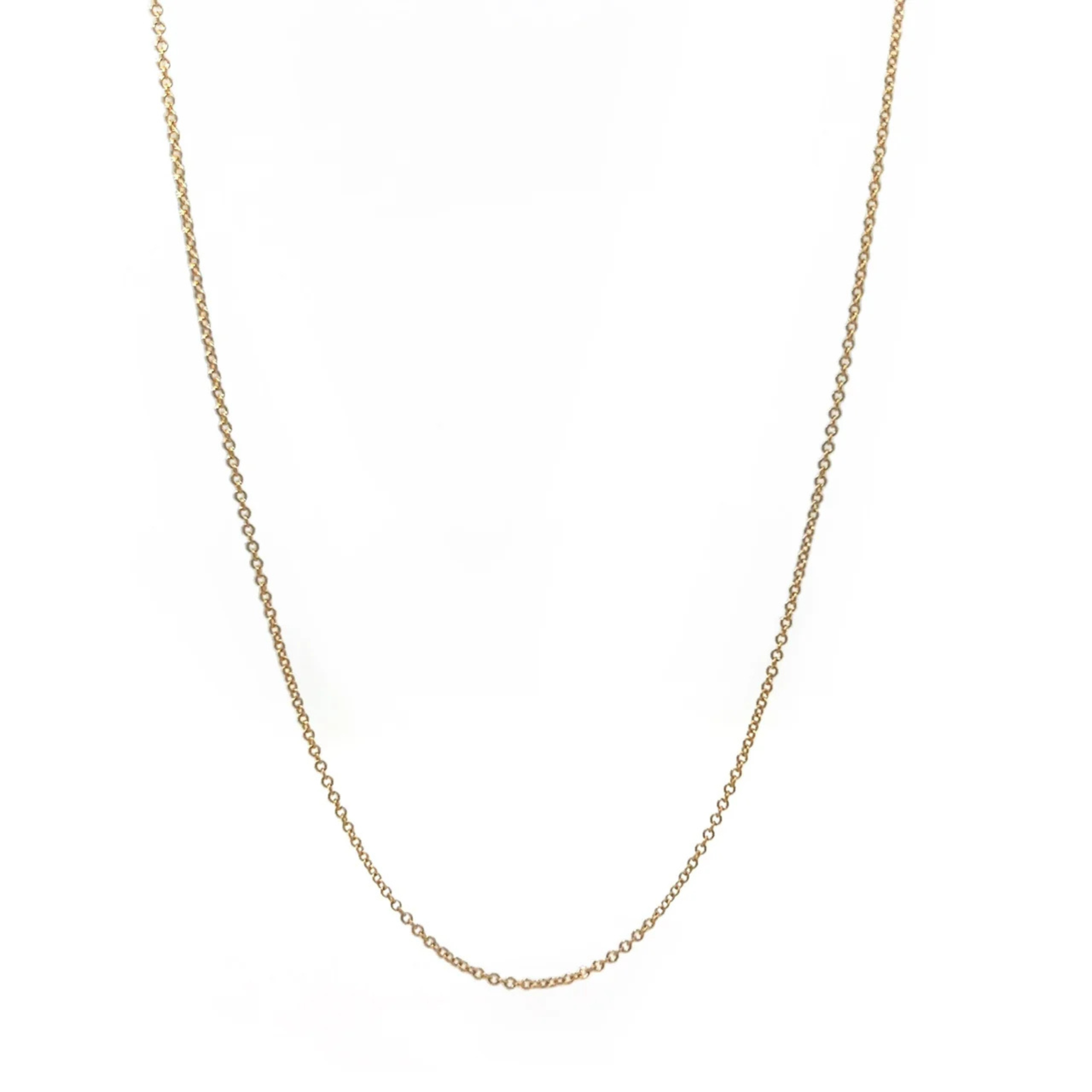 Yellow Gold Cable Chain